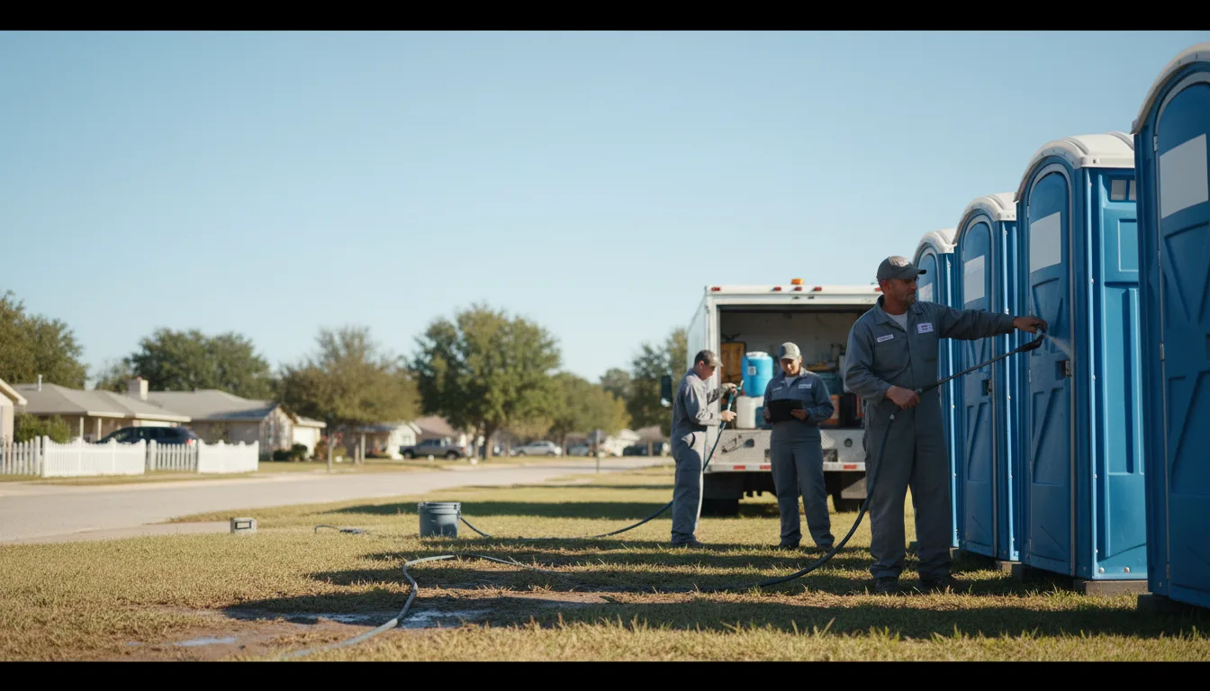 Long-Term Portable Toilet Rental in Eldridge, AL near me